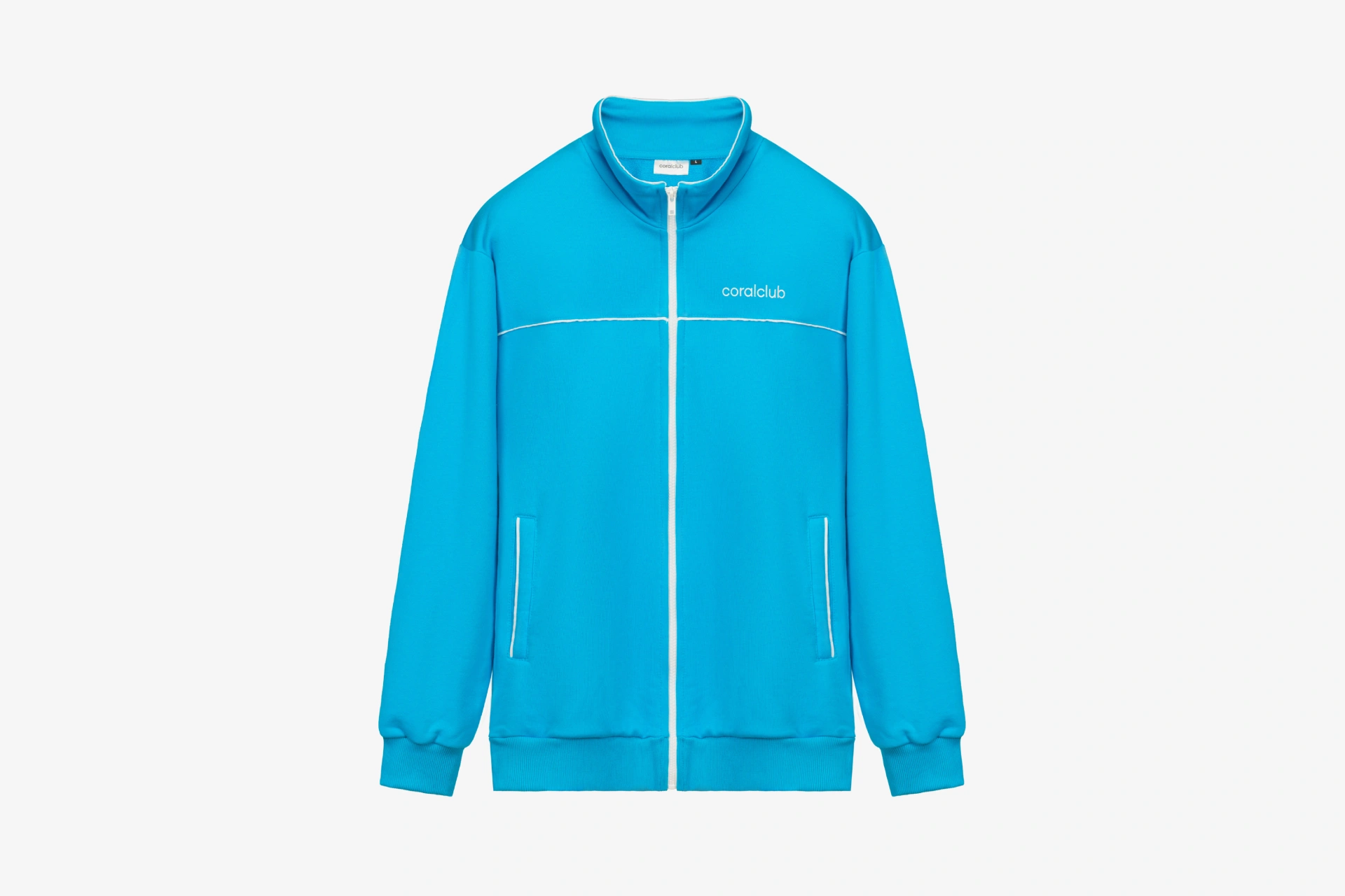 Hoodie Zip Blue